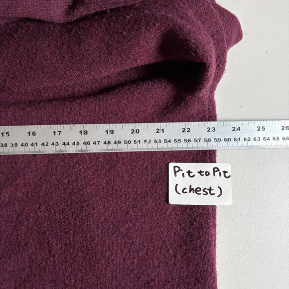 Fred Perry 100% Lambswool Cardigan Sweater - Men's Size XL - Red - Picture 7 of 8